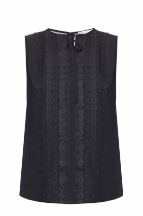 Top with lace inserts, zdjęcie 1 Top with lace inserts od Red Valentino